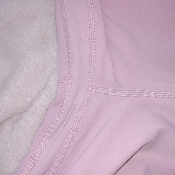 Lululemon Align High Rise Crop 23" Lined Leggings Rose Blush Womens 14 - Picture 12 of 12
